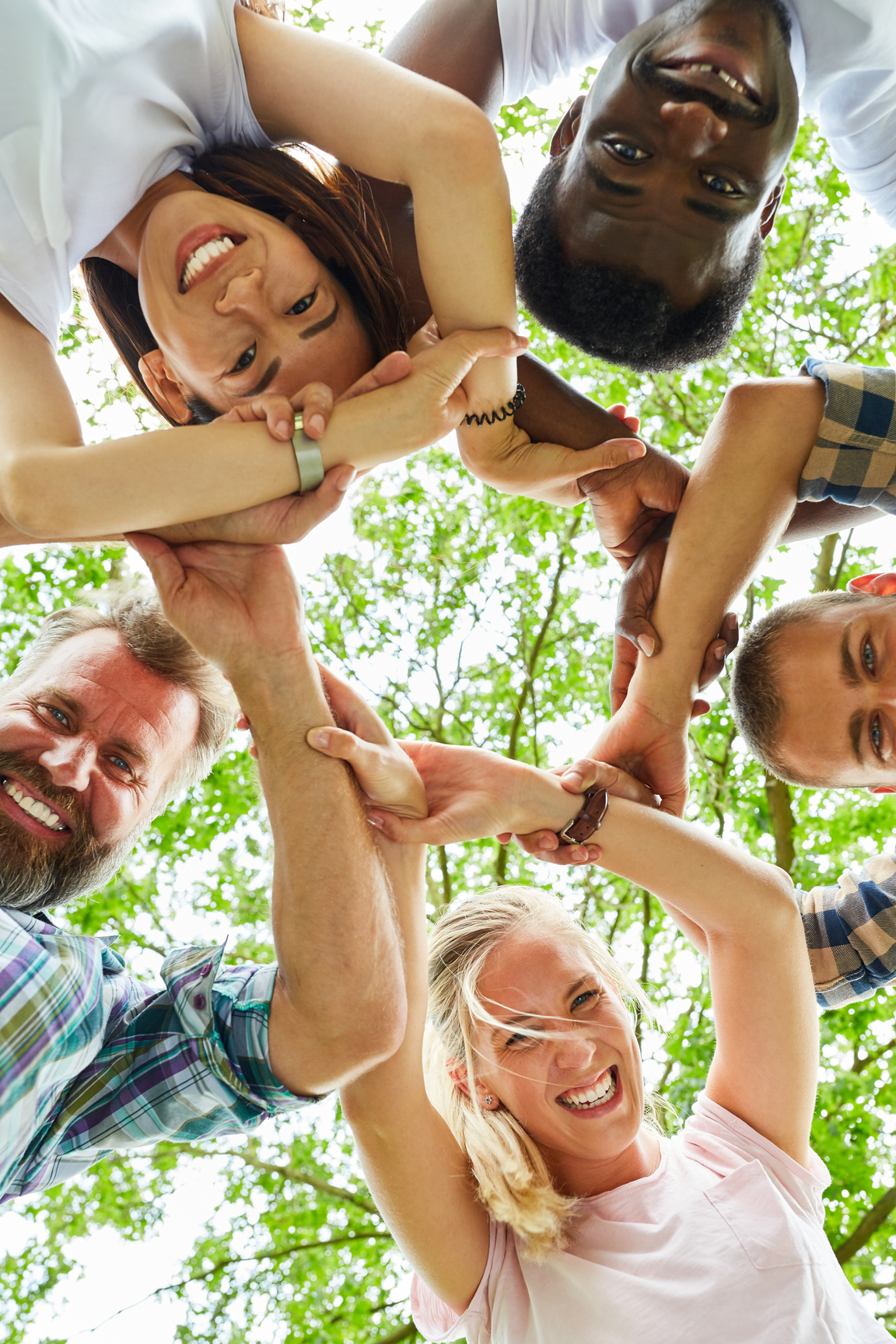 Friends Form a Circle of Integration